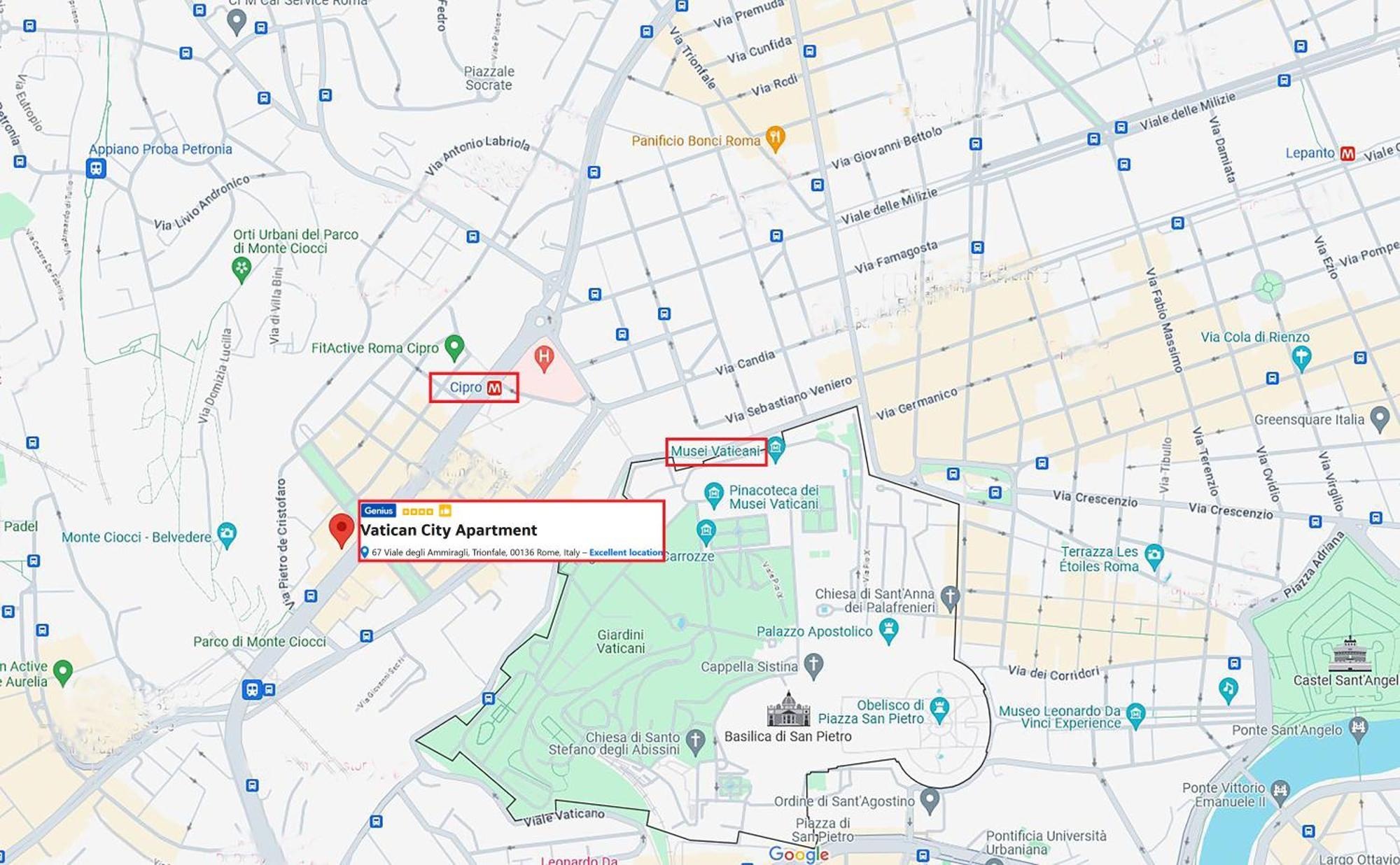 Vatican City Apartment Ρώμη Εξωτερικό φωτογραφία
